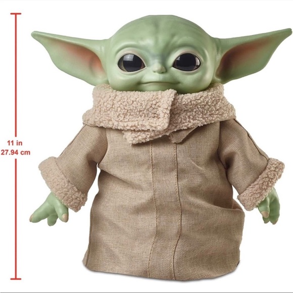 Disney Star Wars Mandolorian Yoda Plush/Collectible - Picture 8 of 8